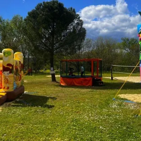 Campeggio Mobil Avec Terrasse Dans Le D'anduze - Api-1-52-256 *